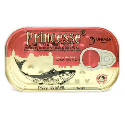Princesse Sardine 125g